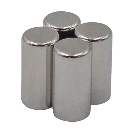 Cylindrical Neodymium Magnets - 5mm x 10mm