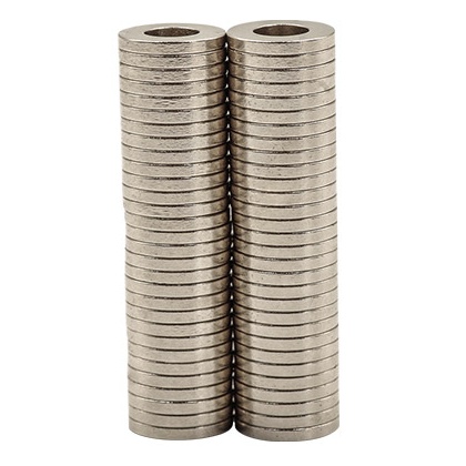 Thin Neodymium Ring Magnets - 8mm x 1mm 